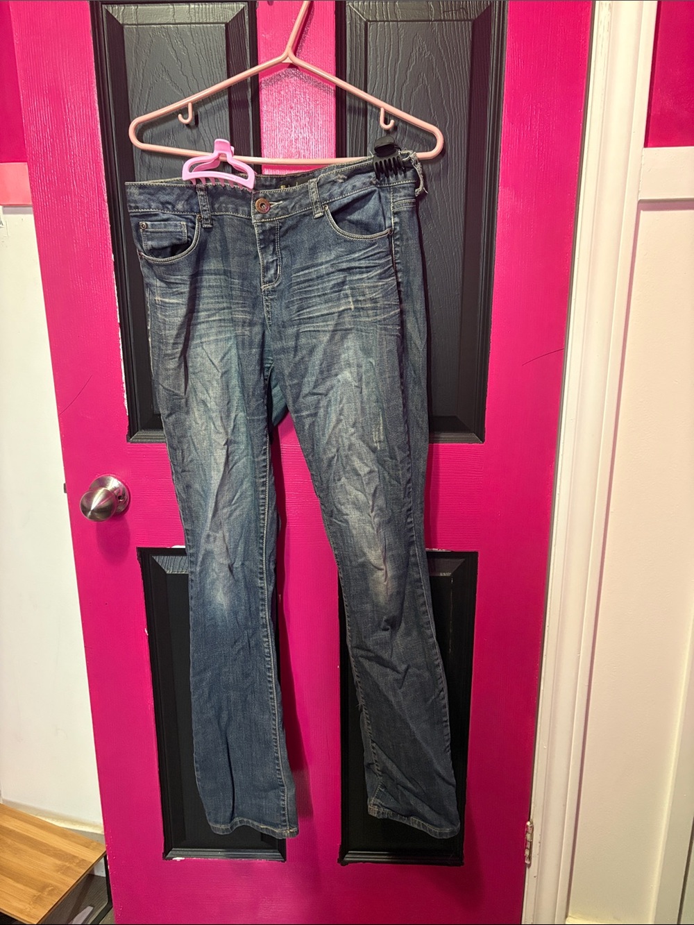 Women’s Blue Denim Jeans - Classic Straight Fit